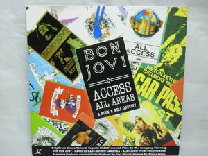 BON JOVI ACCESS ALL AREAS ボン・ジョヴィ ワールド ツアー アクセス オール エリア(LD)