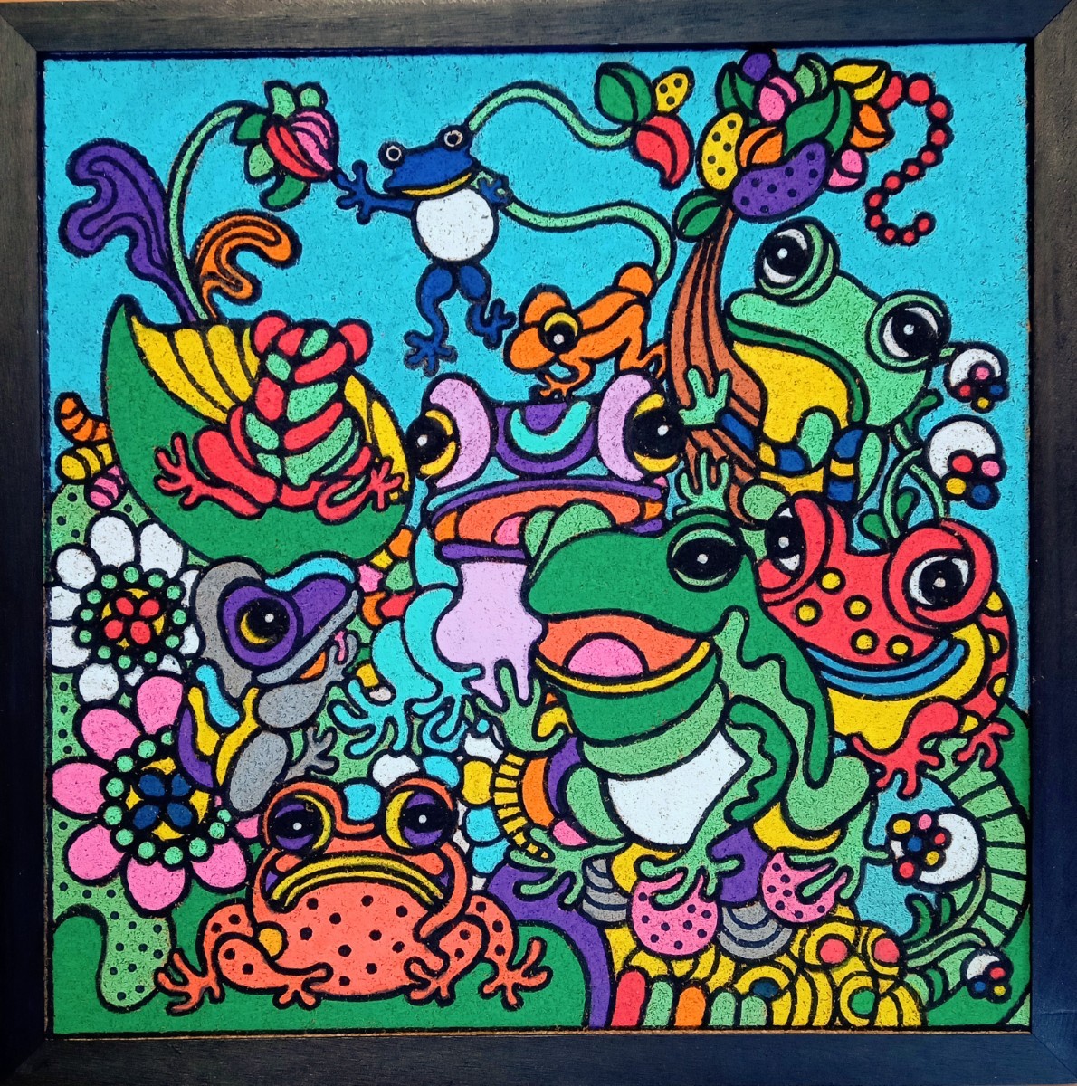 ヤフオク! -「かえる」(絵画) (美術品)の落札相場・落札価格
