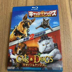 DVD★ キャッツ＆ドッグス1&2 ブルーレイツインパック （初回限定生産）