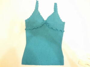  Lilly Brown * light blue * knitted * camisole * new goods 