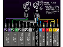 シエンタ NCP81G NCP85G オーディオハーネス エーモン 10ピン/6ピンパネル H25.09～H27.07 200mm窓口 デッキ180mm_画像3