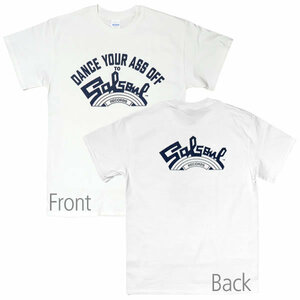 [Lサイズ]Salsoul（サルソウル） Records ロゴTシャツ Dance Your Ass Off ディスコ 白 ホワイト