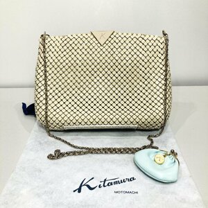 【76】KLEIN D'OEIL クランデュイユ レディース バッグ 小銭入れ セット ホワイト ファッション 大人っぽい ショルダー 保存袋付き