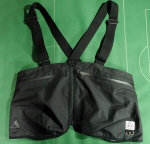 ▲BIB BE IN THE BAG 3レイヤーナイロン素材 ４ポケット ベスト フリーサイズ ブラック 美品!!!▲