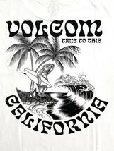 VOLCOM ボルコム AF522306WHT① メンズ XSサイズ 半袖Tシャツ カリフォルニア ベアー サーフィン ホワイト色 ヴォルコム 新品即決 送料無料_画像2