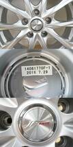 東ハ:【16インチ】タイヤ付ホイール4本セット weds JOKER 16×6.5J 114.3/5H スタッドレス North TreK N3i 215/65R16 98Q ★送料無料★_画像9