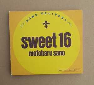 佐野元春 CD sweet16 motoharu sano 音楽 コレクション HOME DELIVERY ケース付き