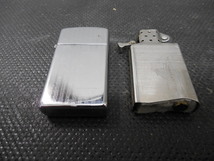 Zippo・ライター・ビンテージ・スリムタイプ・ストライプ / /・1980年代頃～_画像7