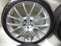 RAYS HOMURA 2x7 20インチアルミホイール+コンチネンタル製タイヤ付き4本 245/40R20 20x8.5j+38 5H-114.3 アルファード/ヴェルファイア_画像4