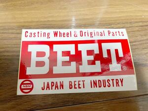 BEET希少　当時物　ステッカー