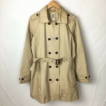 Timberland/ティンバーランド　コットン　トレンチコート　レディースL/G　ベージュ　管NO.A2-34_画像1