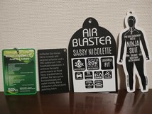 【送料無料】AIR BLASTER/エアブラスター STAY WILD/ステイワイルド ジャケット Sサイズ ライトブルー/水色 スノーボード スキー ウェア_画像8