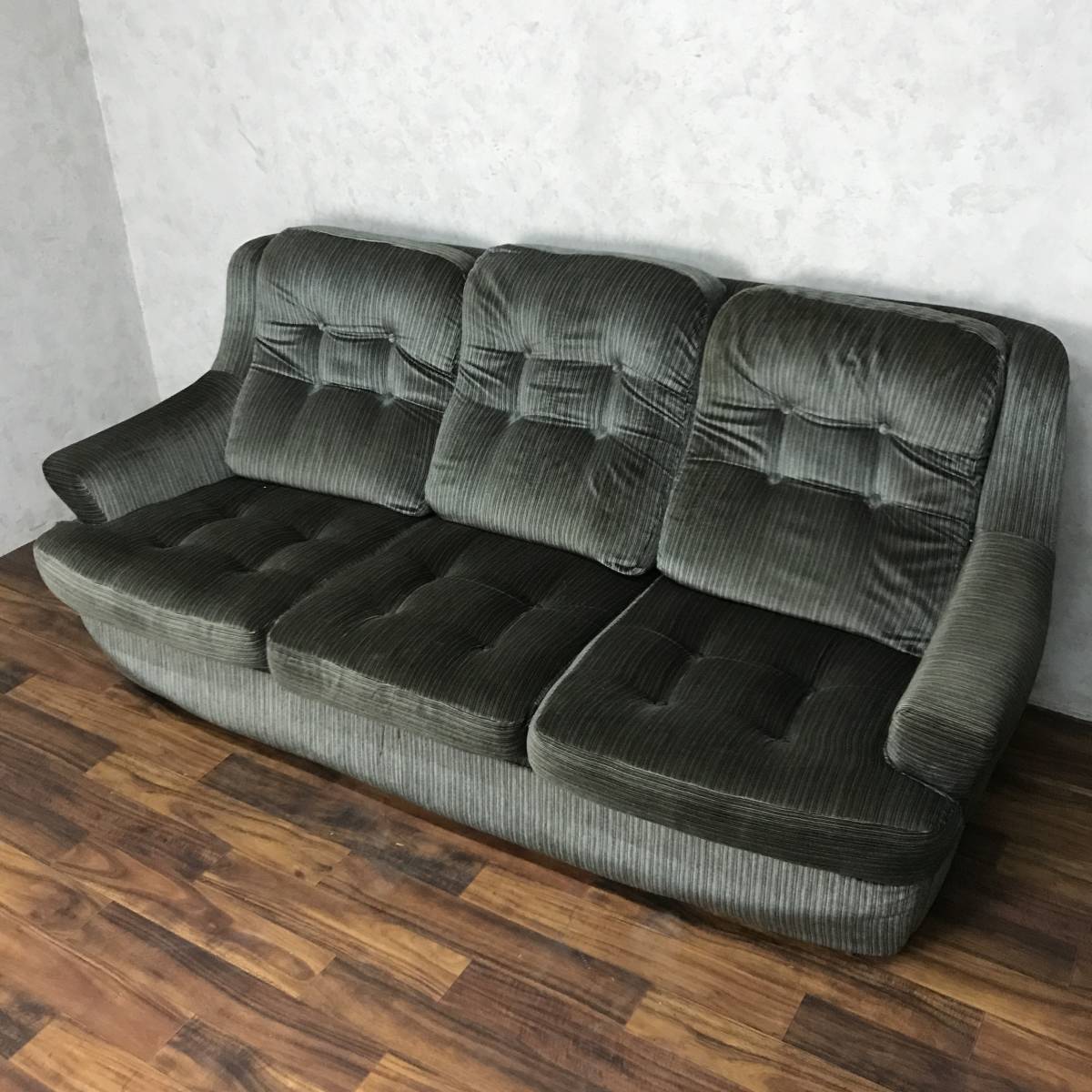 日本製 Shirakawa シラカワ 飛騨の家具 SL-R2483 3人掛け F260