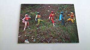  редкий * Himitsu Sentai Goranger *[go Ranger |116 номер ]* Showa Retro / коллекция *