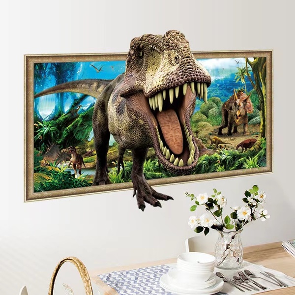 （NO.415）DIY剥がせる飾り壁紙ウォールステッカー綺麗な仕上り 恐竜