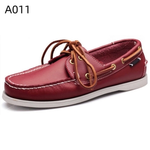  мокасины deck shoes мужской обувь натуральная кожа гонки выше комфорт мокасины обувь Loafer she0405 A011 27.5cm