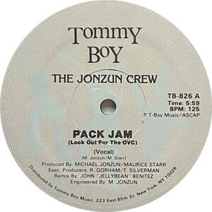 The Jonzun Crew - Pack Jam (Look Out For The OVC)