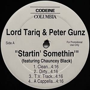 Lord Tariq & Peter Gunz - Startin' Somethin' / Cross Bronx Expressway (Promo)