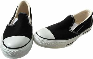 CONVERSE コンバースALL STAR COLORS SLIP-ON BLACK オールスター カラーズ スリップオン ブラック 1CJ898 26cm