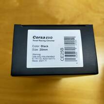 2本セット CORSA EVO 25mm ブラック コルサ　エボ　クリンチャー VELOFLEX ヴェロフレックス_画像2