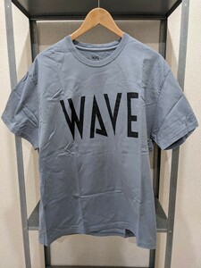 wave ウェーブ　 Tシャツ　グレー　Lサイズ　オオスミタケシ　シャカゾンビ
