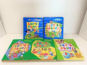 【英語教育DVD】全8巻中の5巻セット DWE ディズニー英語システム レッツプレイ Let's Play! ＤＶＤ 管理番号：YO130