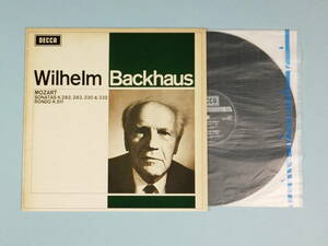 [LP] Wilhelm Backhaus / モーツァルト：ピアノ・ソナタ (1967)