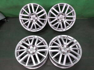 ☆　ホイール　4本　NISSAN　日産　17インチ　17×7JJ　+45　PCD114.3　5H　シルバー　フーガ☆