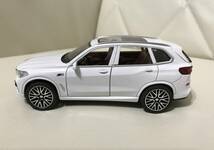 BMW X5 1/32ダイキャストモデルプルバックタイプ白_画像3