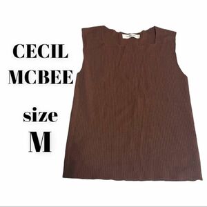 セシルマクビー CECIL Mc BEE レディース タンクトップ