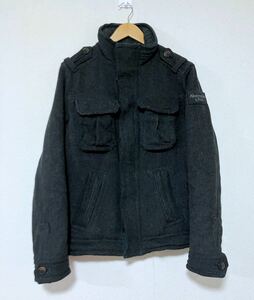 A&F Abercrombie & Fitch アバークロンビーアンドフィッチ ウール混 M-65ジャケットELK LAKE JACKET ミリタリージャケット アバクロ