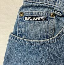 90’s VANS USA バンズ デニム ショートパンツ サイズ S_画像4