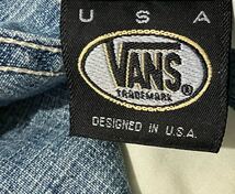 90’s VANS USA バンズ デニム ショートパンツ サイズ S_画像9