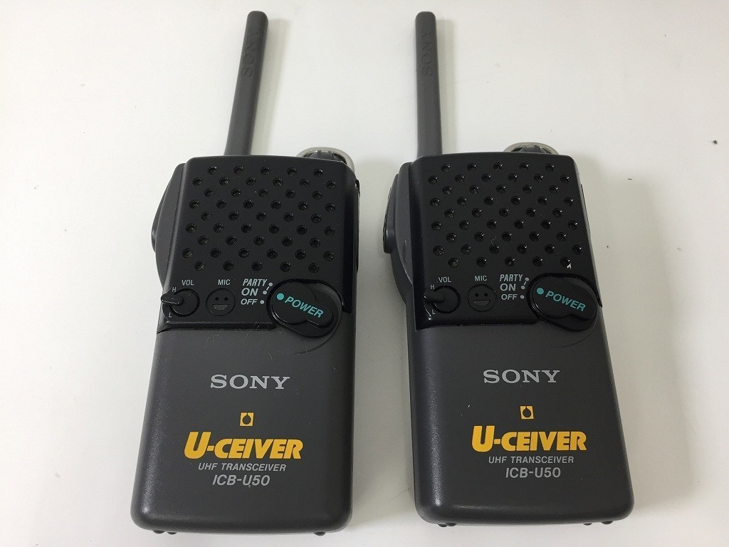 希少!ソニー スキャナートランシーバー ICBー790T