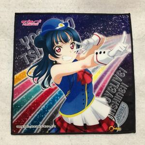 津島善子 HAPPY PARTY TRAIN マイクロファイバータオル セガコラボカフェ セガ SEGA ラブライブ サンシャイン