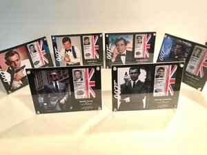 популярный фильм серии [007/ID карта рама 6 шт. комплект ]James Bond/je-mz* скрепление / коллекция -1