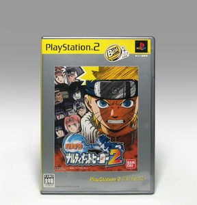 ● PS2 NARUTO - ナルト - ナルティメットヒーロー2 Playstation2 the Best SLPS-73221 Ultimate Ninja 2 NTSC-J Banda 2005
