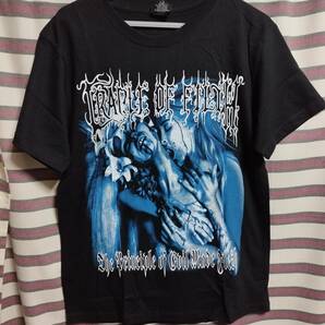 人気柄★クレイドルオブフィルス CRADLE of FILTH『PRINCIPLE OF EVIL MADE FLESH』バンドTシャツ 送料無料 バックプリント有