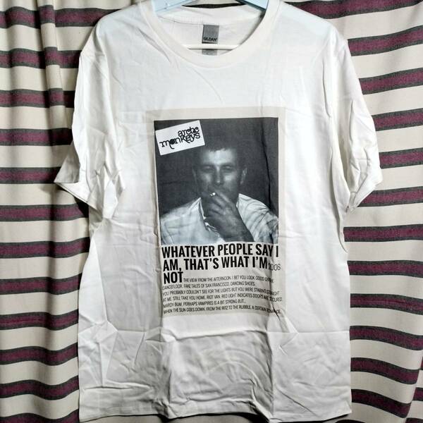 アークティックモンキーズ（Arctic Monkeys【Lサイズ】バンドTシャツ　新品/送料無料◇　OASIS BLUR RADIOHEAD NIRVANA