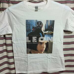  movie [LEON Leon ][ L size ] big print T-shirt free shipping / new goods *