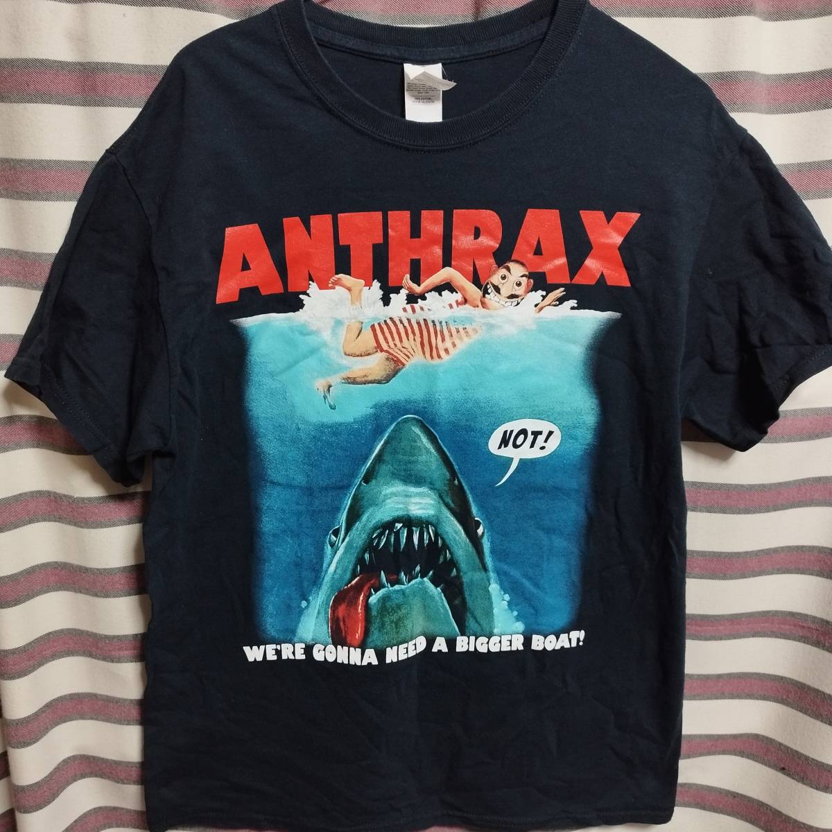 希少 90s ジョーズ JAWS Tシャツ ユニバーサルスタジオ ビンテージ-