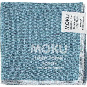 今治タオル コンテックス MOKU Light Towel ハンカチ ブルー