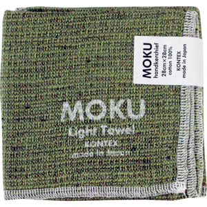 ☆ グリーン moku ハンカチ 通販 タオルハンカチ ブランド レディース メンズ 子供 キッズ ハンドタオル 綿 コットン 吸水 速乾 超速乾 薄