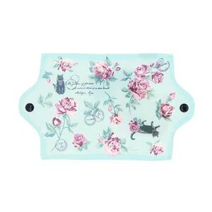 ☆ 21100702 Rose Bl Mask Case с мышечной крышкой милой держатель маски кошка кошка кошка складывающаяся контакт