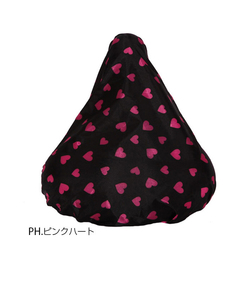 * PH. pink Heart saddle cover waterproof stylish saddle ka robust standard stylish bicycle lovely 