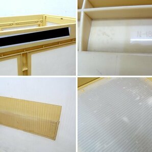 国盛化学 プラスチック 折りたたみ コンテナ 30点 セット (4) パタコン N-180 イエロー 182L 収納 容器 折畳み オリコン ボックス KUNIMORIの画像9