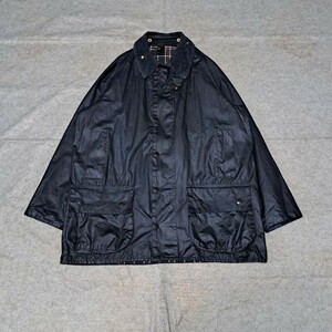 90s 00s　ミント　 希少　42 　ネイビー　 バブアー 　ビューフォート　 barbour beaufort　　