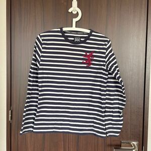 長袖Tシャツ ボーダーカットソー