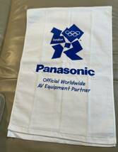 レア　送料込　未使用品　Panasonic スポーツタオル　ロンドンオリンピック　Official Worldwide AV Equipment Partner_画像9