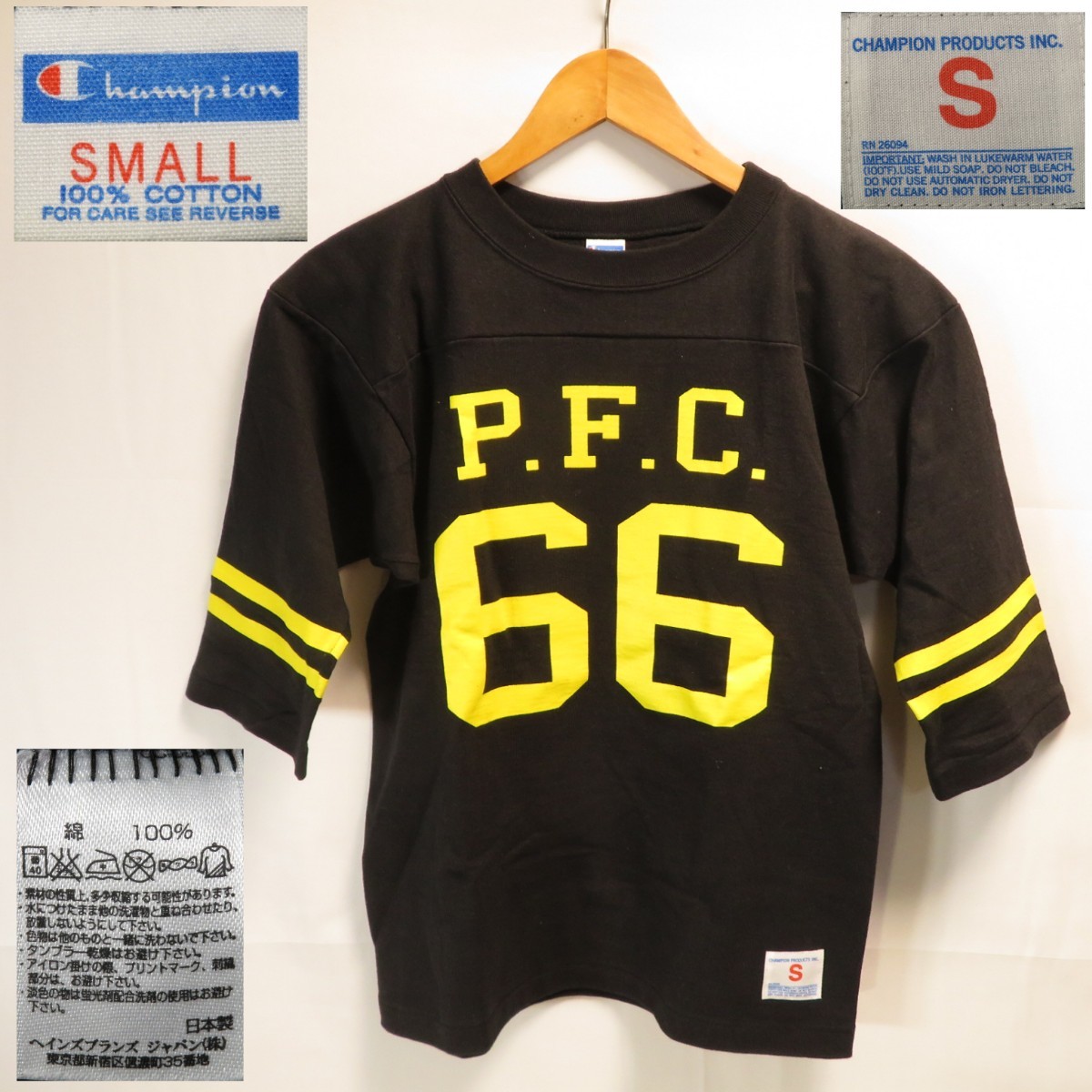 USA製 極美品 60´s チャンピオン カレッジロゴ タタキタグ M-